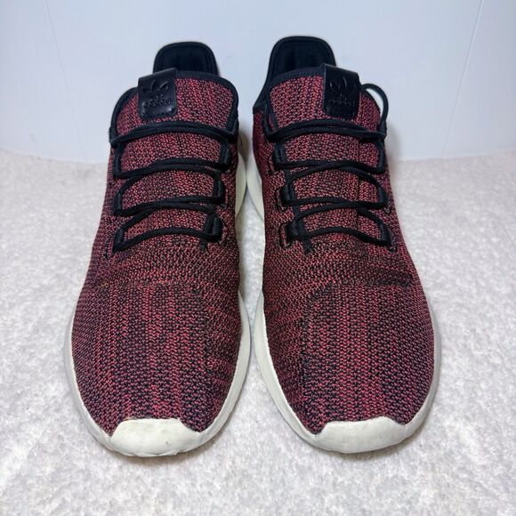 Adidas Tubular Shadow CK Core Black-Trace Scarlet-Chalk White Men's Size 13 - Picture 2 of 8